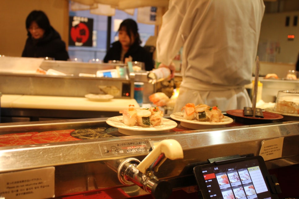 후쿠오카에서 즐긴 회전초밥 한국어 패치로 쉽게 즐기기 관련 이미지 3