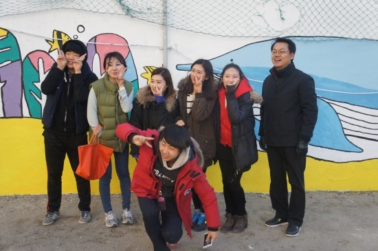 청량정보고 학생들과 함께하는 한마음 벽화그리기!! 관련 이미지 35