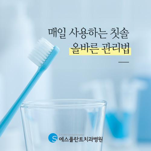 세균위험! 위생적인 칫솔 보관방법 관련 이미지 1