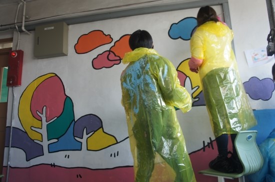 청량정보고 학생들과 함께하는 한마음 벽화그리기!! 관련 이미지 32