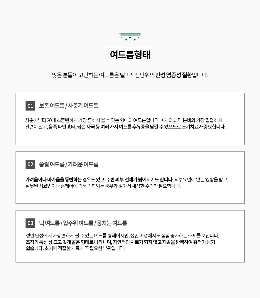 다양한 여드름 형태, 정확하게 파악하고 치료해야! 관련 이미지 3