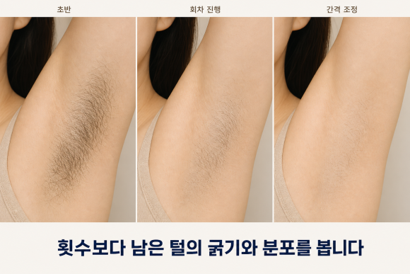 홍대 겨드랑이제모, 몇 번 받아야 하는지 솔직하게 얘기한다면? 관련 이미지 3