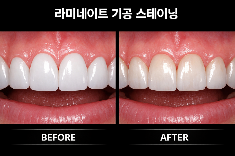 자연스러운 라미네이트를 위한 스테이닝 과정 관련 이미지 1