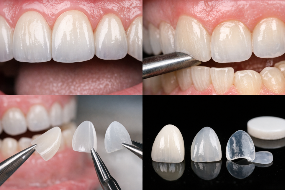 라미네이트, 세라믹 종류에 따라 결과가 달라집니다 관련 이미지 1