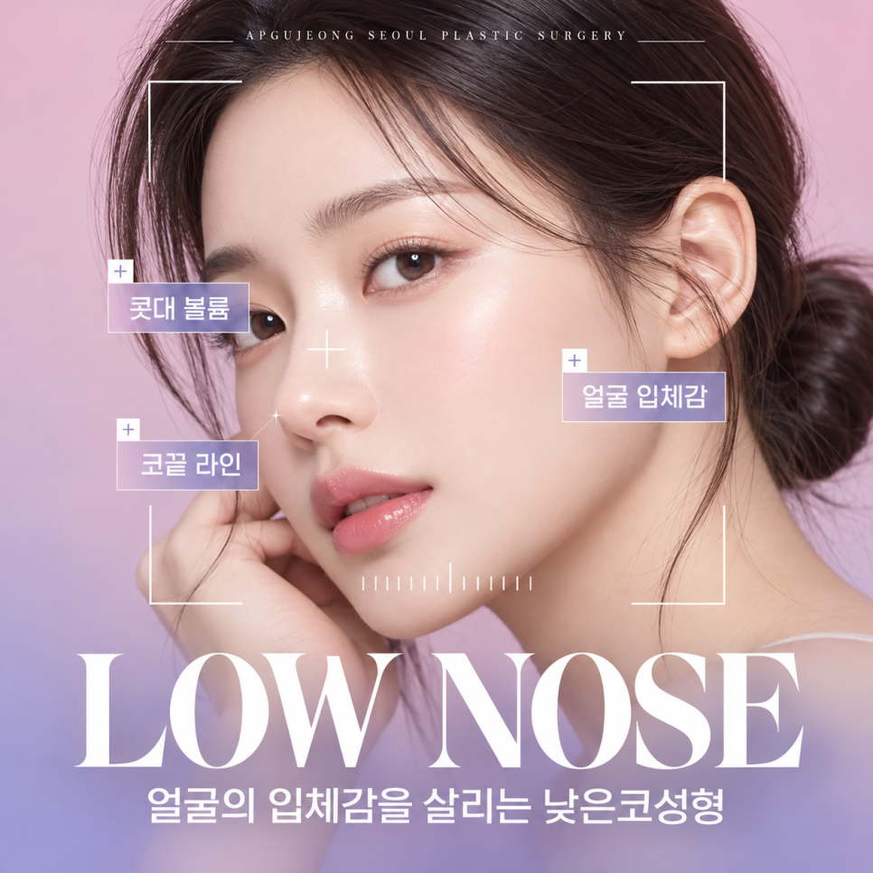 낮은코성형 압구정서울성형외과, 콧대보다 코끝이 중요한 이유 관련 이미지 1