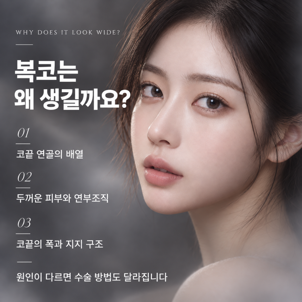 "뭉툭한 코끝 원인과 수술 방법은?" 복코성형 압구정서울성형외과 관련 이미지 2