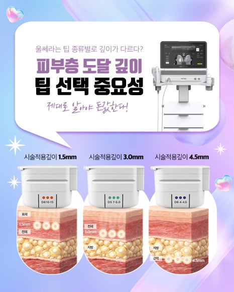 울쎄라 써마지 온다 차이 뭘까요? 피부 두께별 추천 리프팅 선택 총정리 관련 이미지 10