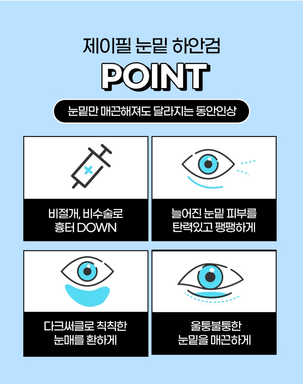 눈밑노화, 비수술 비절개 눈밑하안검으로 관련 이미지 6