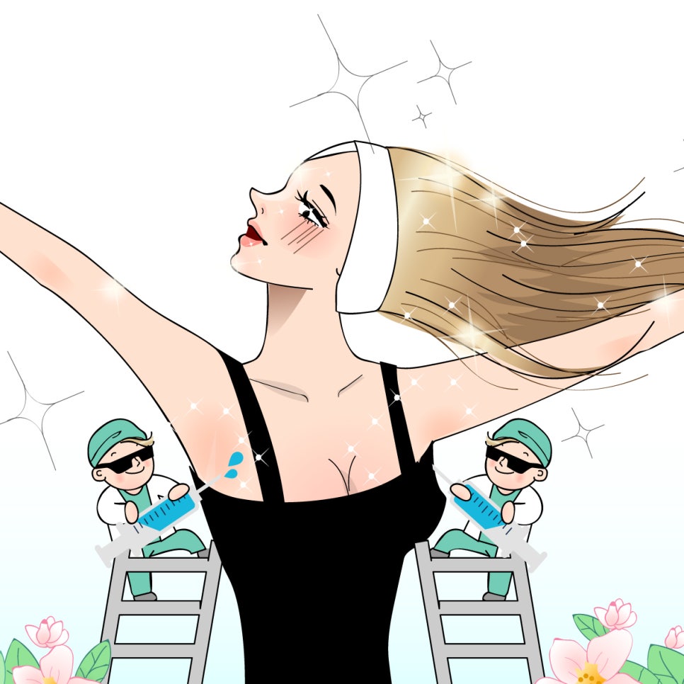 [홍대피부과]제이필의원, 겨드랑이보톡스, 다한증주사 관련 이미지 5