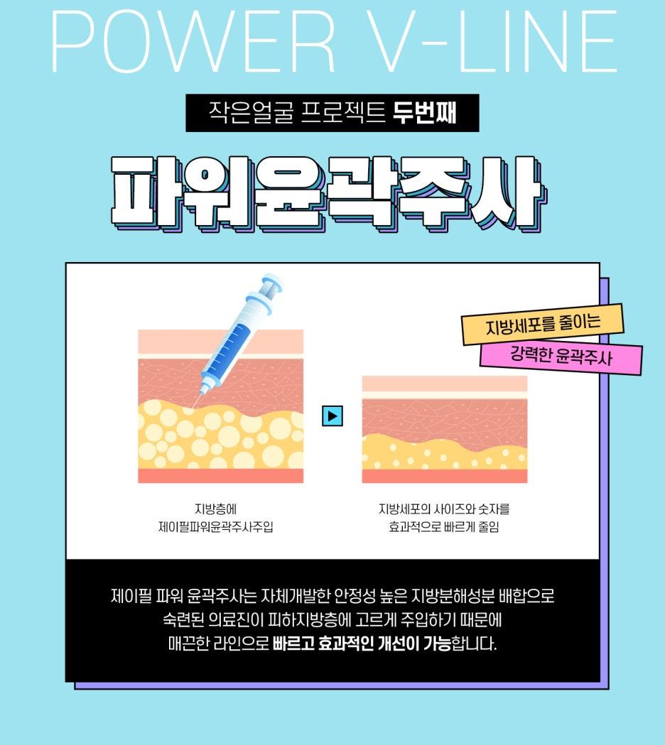윤곽슈링크 슈링크+파워윤곽주사로 갸름하고 날렵하게 턱선관리 가능! 관련 이미지 4