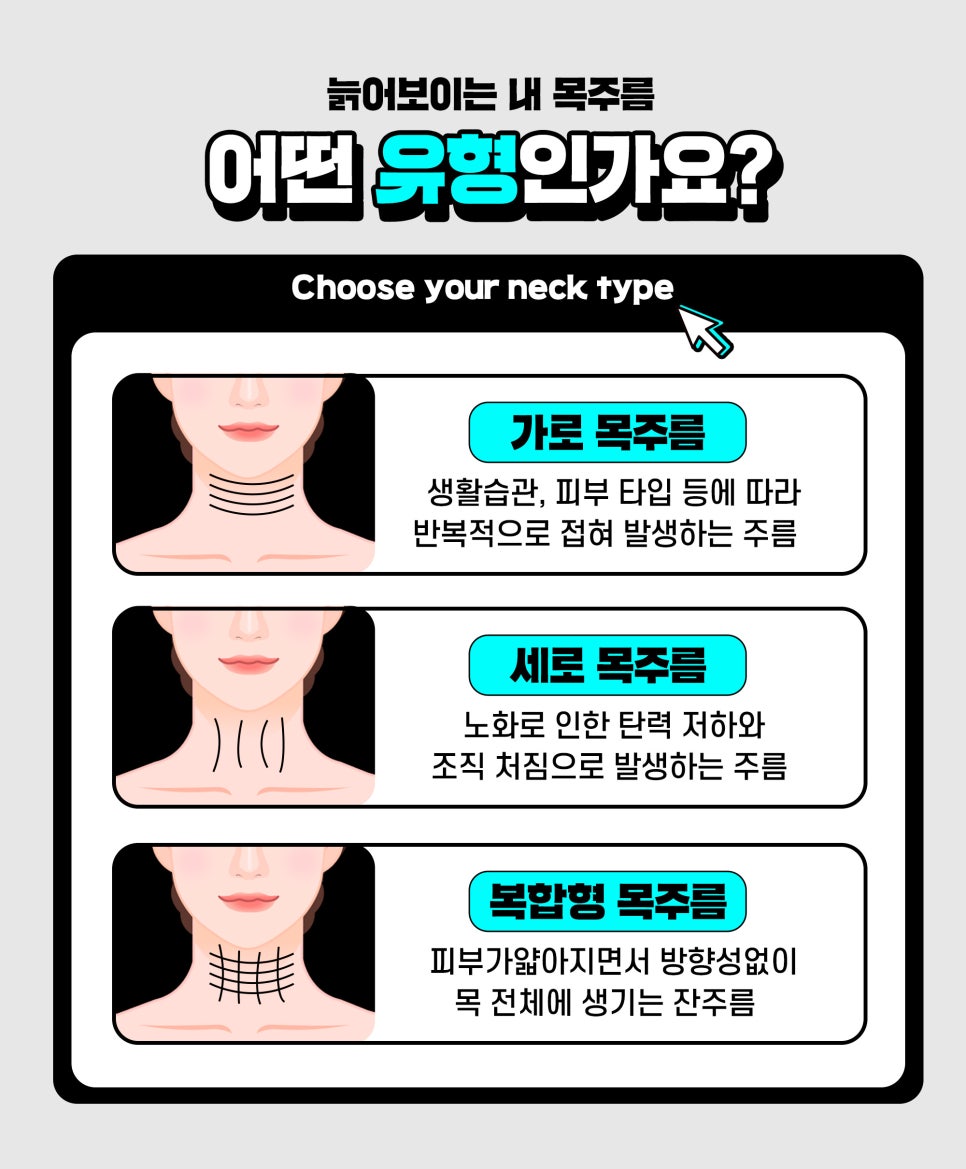 목주름리프팅, 가로 세로 목주름 고민이라면? 넥프팅! 관련 이미지 2