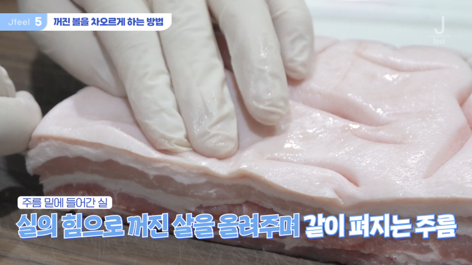 민트실을 돼지고기에 넣는다면? 실리프팅 실험 관련 이미지 16