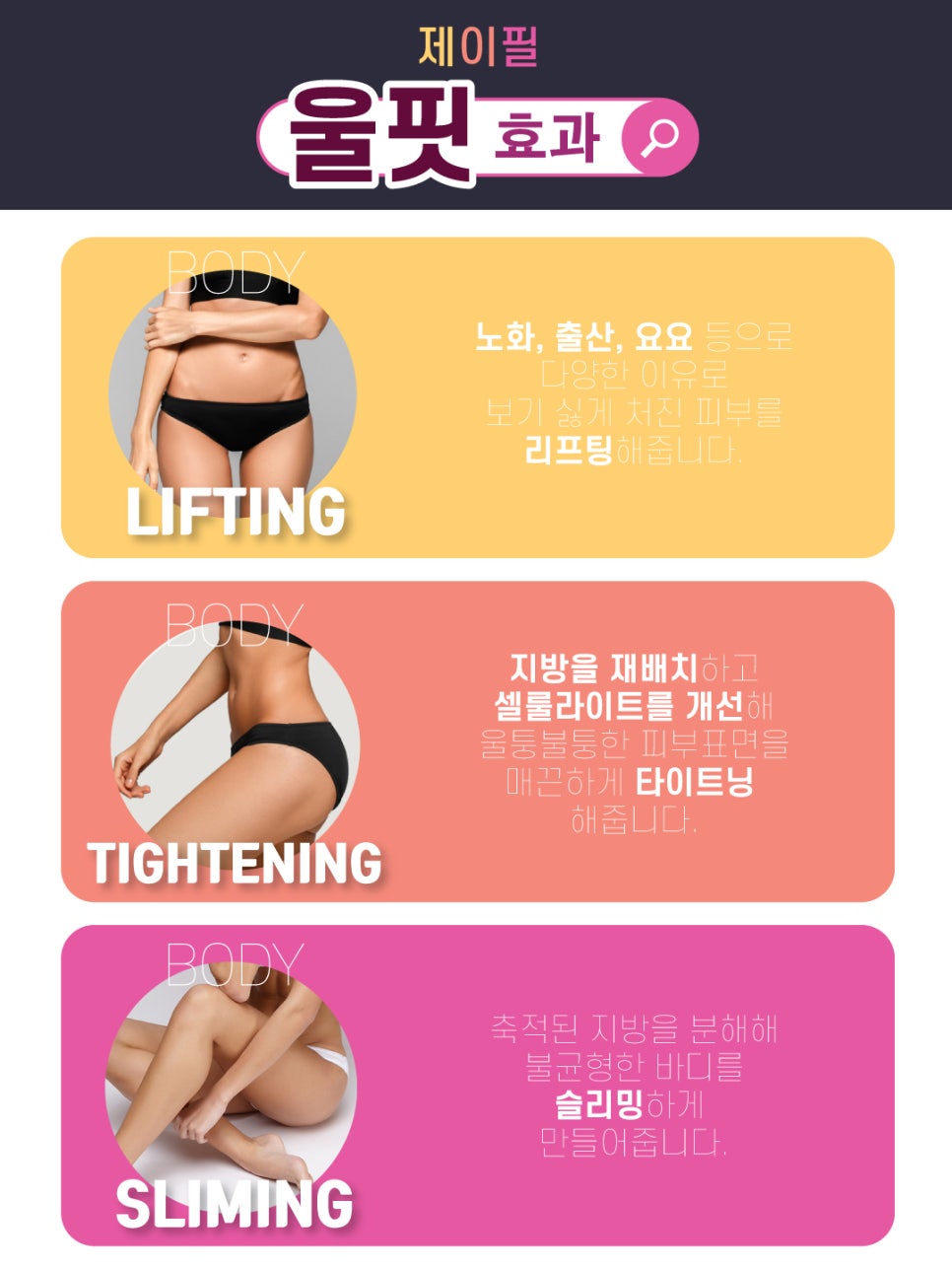 다이어트에 필수! 지방과 탄력을 한번에! 울핏 바디슈링크 관련 이미지 5