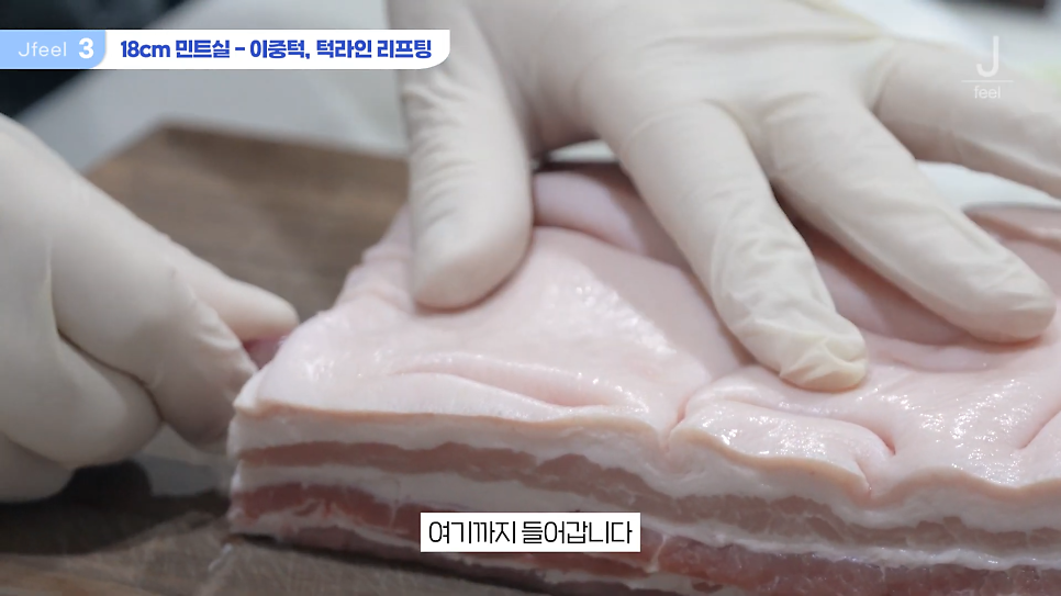 민트실을 돼지고기에 넣는다면? 실리프팅 실험 관련 이미지 11