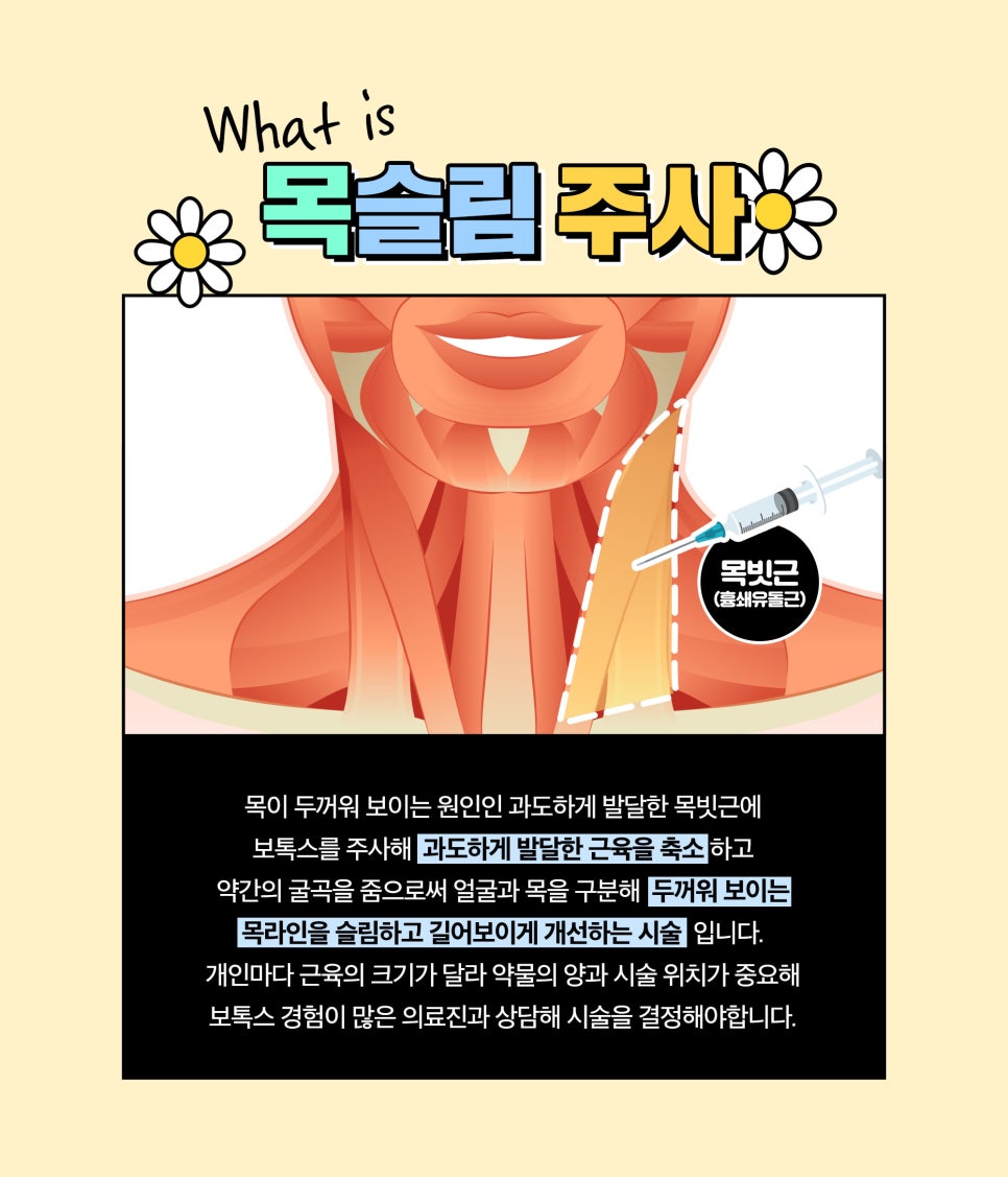 여리여리한 목라인,승모근보톡스 말고 목슬림주사로 관련 이미지 3