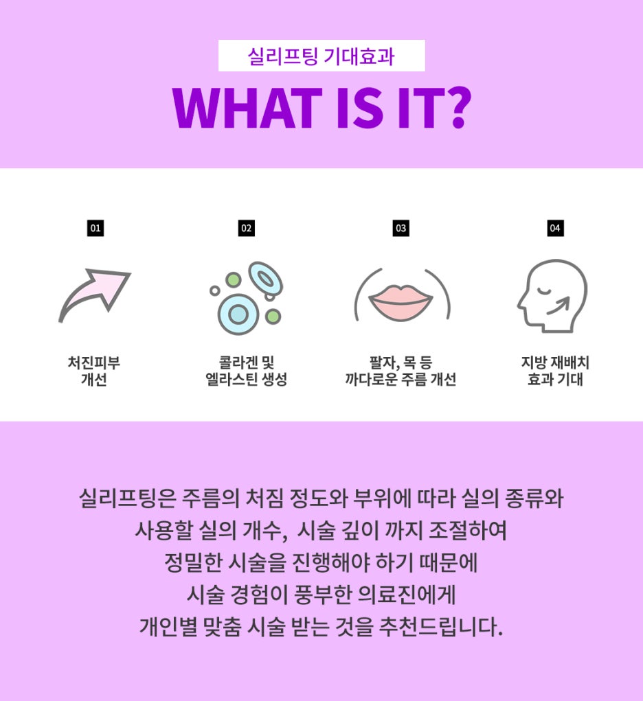 실리프팅시술로 원하는 부위에 강력하고 확실한 효과 관련 이미지 2
