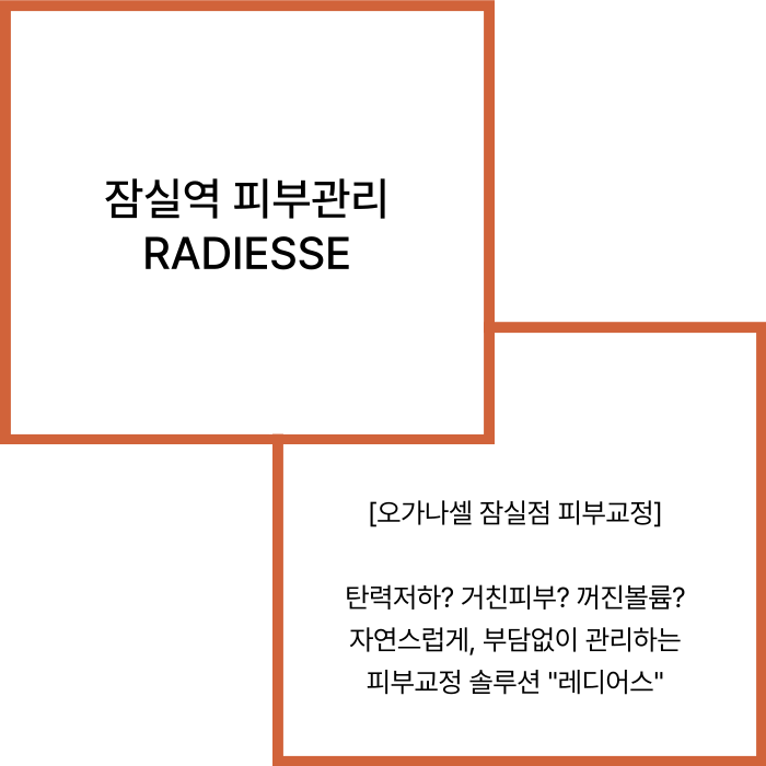 잠실역 피부관리 탄력, 피부결, 볼륨 개선 방법 관련 이미지 2
