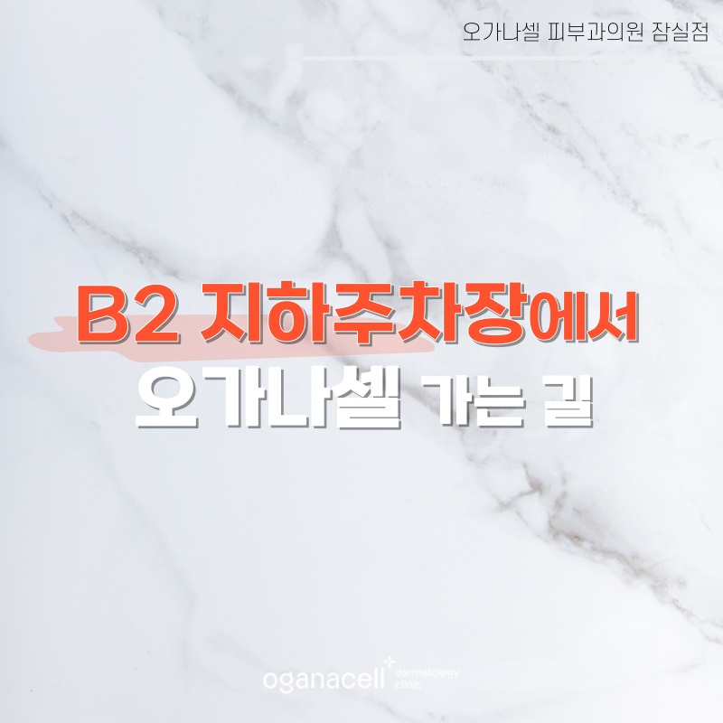 롯데월드타워 지하주차장에서 오가나셀 잠실점 오시는 길 관련 이미지 2