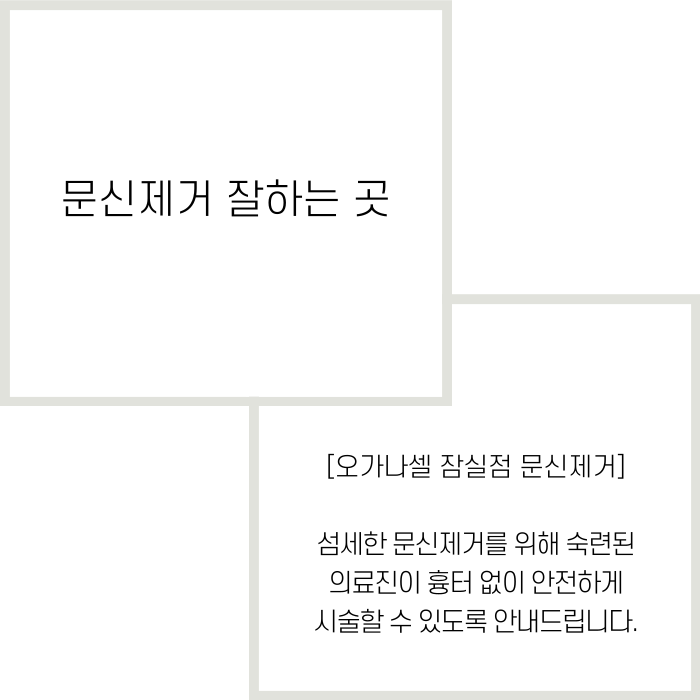 잠실역1번출구 문신제거 잘하는 곳 관련 이미지 2
