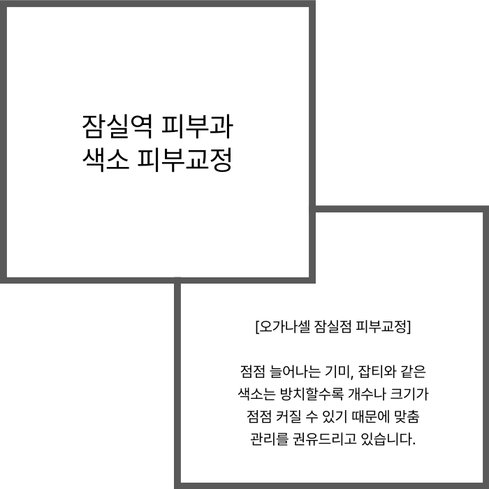 잠실역 피부과 - 기미, 색소침착 원인부터 예방 방법 관련 이미지 2