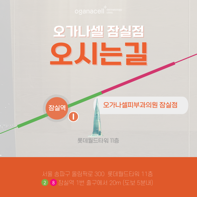 [잠실피부과] 오가나셀 잠실점 오시는 길 관련 이미지 1