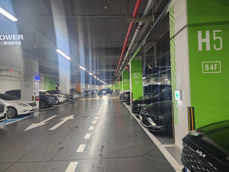 롯데월드타워 지하주차장에서 오가나셀 잠실점 오시는 길 관련 이미지 47