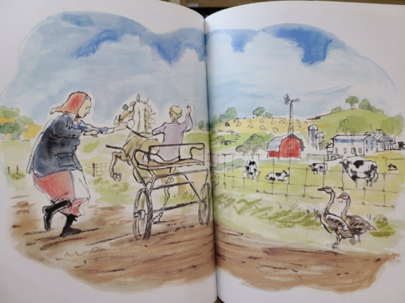 [그림책] 한나의 여행 (사라스튜어트 글/ 데이비드 스몰 그림) - 아미시 소녀의 시카고 여행 일기 관련 이미지 6