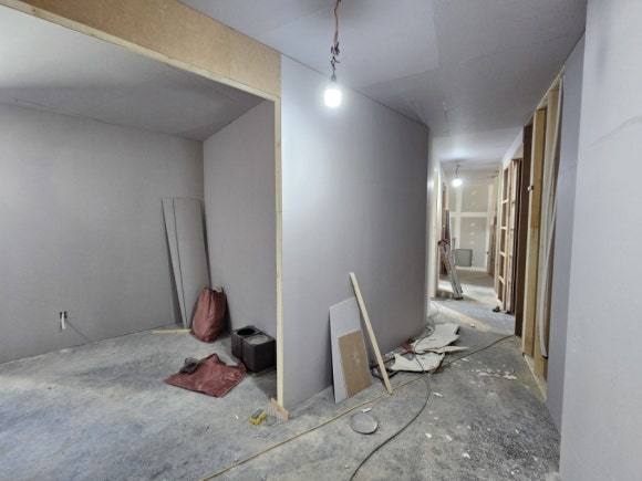 서울재생치과는 목공 작업이 한창입니다. (치과 인테리어, 코드디자인, 벽체공사, 신촌 치과) 관련 이미지 4