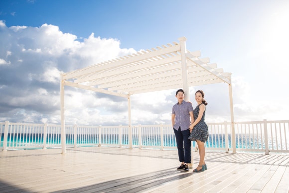 칸쿤 퍼블릭비치에서 신혼여행 스냅촬영 (다온스냅) 관련 이미지 5