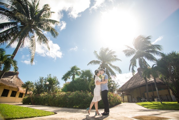 칸쿤 퍼블릭비치에서 신혼여행 스냅촬영 (다온스냅) 관련 이미지 9