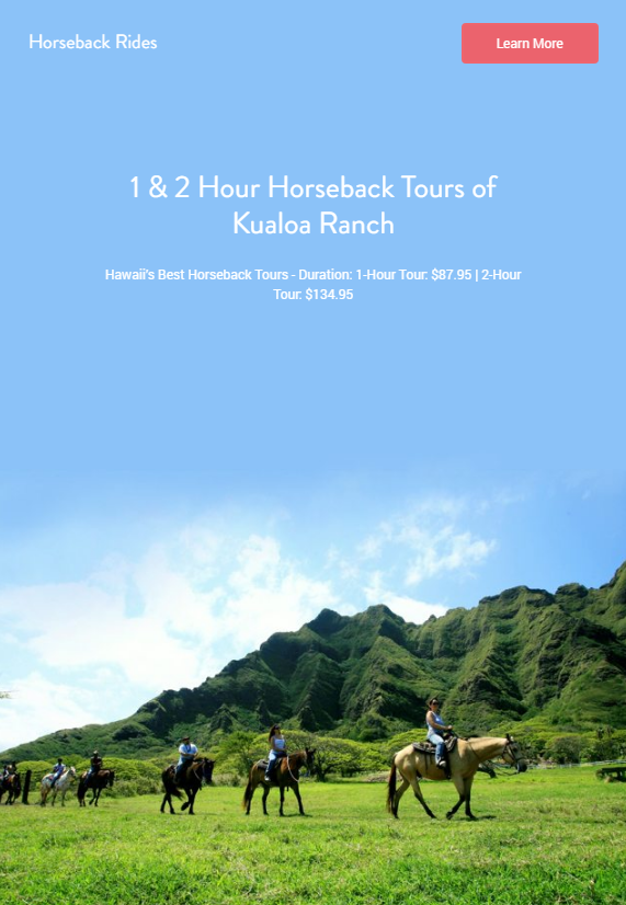 [오아후] 쿠알로아 랜치 UTV 투어 대만족&hearts; 관련 이미지 4