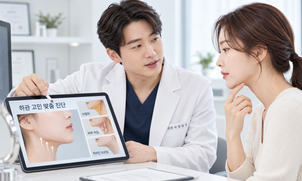 피부가 처진 걸까요, 얼굴살이 늘어난 걸까요? 이중턱·심부볼·턱라인 리프팅 선택 기준 관련 이미지 8