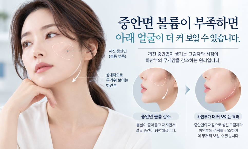 피부가 처진 걸까요, 얼굴살이 늘어난 걸까요? 이중턱&middot;심부볼&middot;턱라인 리프팅 선택 기준 관련 이미지 6