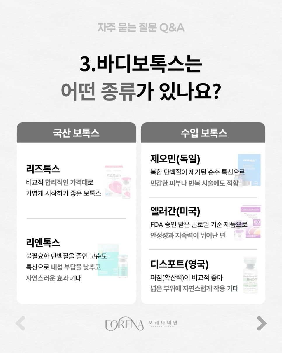바디 보톡스 Q&A | 시술 원리와 특징 정리 관련 이미지 4