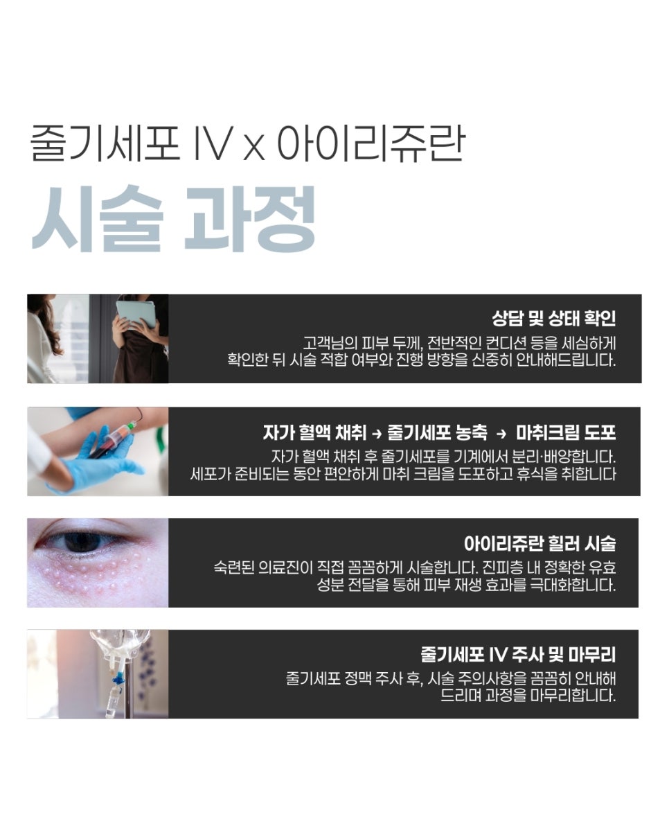 포레나의원 줄기세포 정맥주사 X 리쥬란 힐러 [ 줄기세포 패키지 소개 7편 ] 관련 이미지 6
