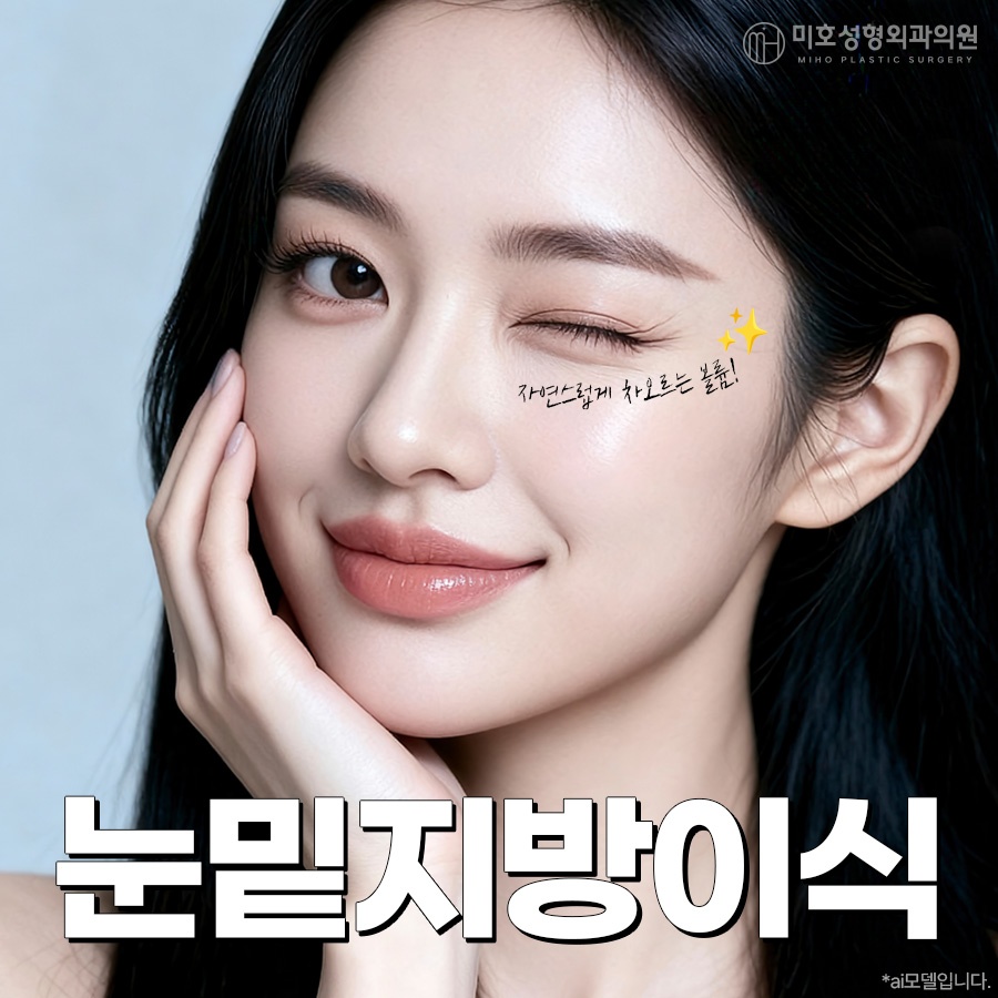 눈밑지방이식 자연스러운 입체감 완성 관련 이미지 1