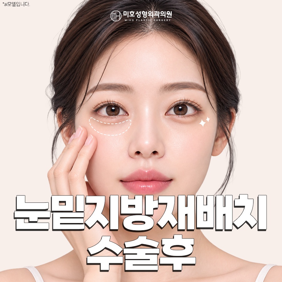 눈밑지방재배치수술후 회복 흐름 살펴봐야 관련 이미지 1