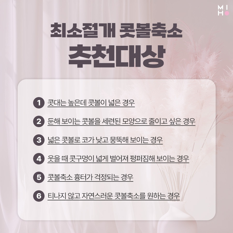 최소절개콧볼축소 부담을 줄이며 세련되게 관련 이미지 7