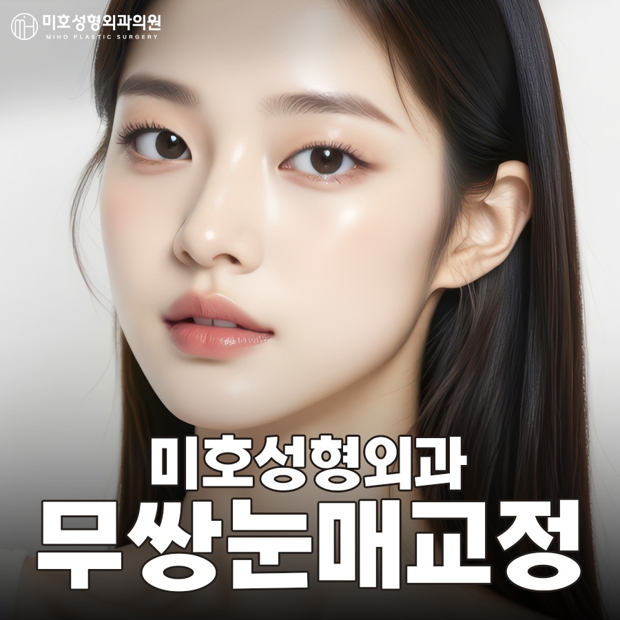 무쌍눈매교정 전후 차이를 비교해보고 관련 이미지 1