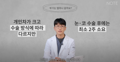 강남 눈코성형외과 추천 눈성형 코수술 잘하는 곳 논현역 노트성형외과의 여름성형수술 부기 총정리 관련 이미지 10