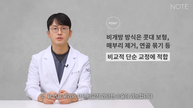 Recommended Gangnam Rhinoplasty Clinic: What Is Non-Open Rhinoplasty, as Explained by Note Plastic Surgery in Nonhyeon, a Place Known for Good Nose Surgery? image 5