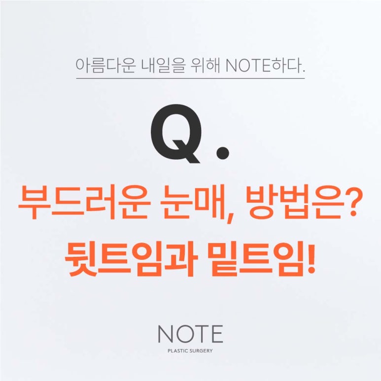 강남 눈성형외과 눈수술 잘하는 곳 노트성형외과가 말하는 앞트임 뒷트임밑트임 눈트임수술 관련 이미지 2