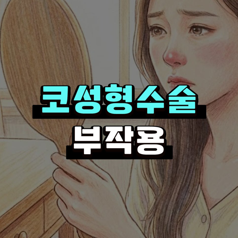 Q. 코수술 부작용일까요? 안경을 착용하면 통증이 느껴져요 관련 이미지 1