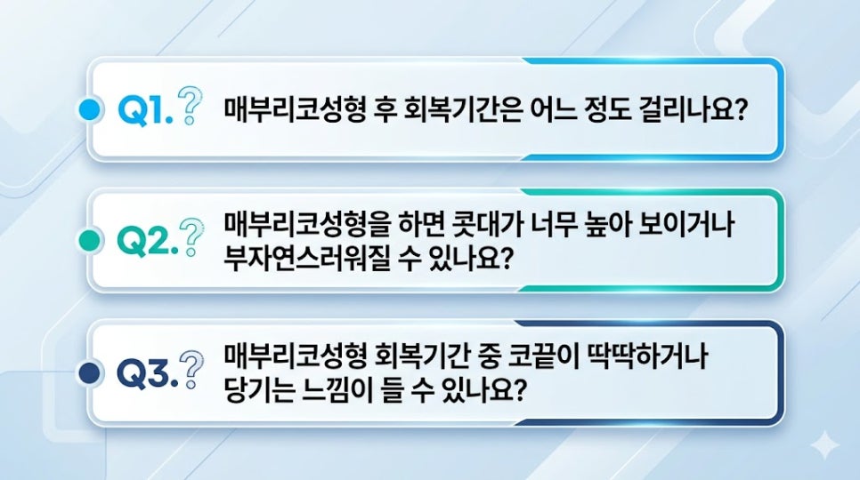 매부리코성형 전후 얼마나 차이날까? 복코와 넓은 콧볼까지 함께 고려한 변화 관련 이미지 3