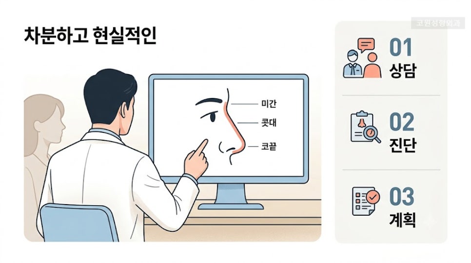 복코수술전후 코끝만 줄이기보다 미간과 콧대 흐름을 함께 보는 이유 관련 이미지 4