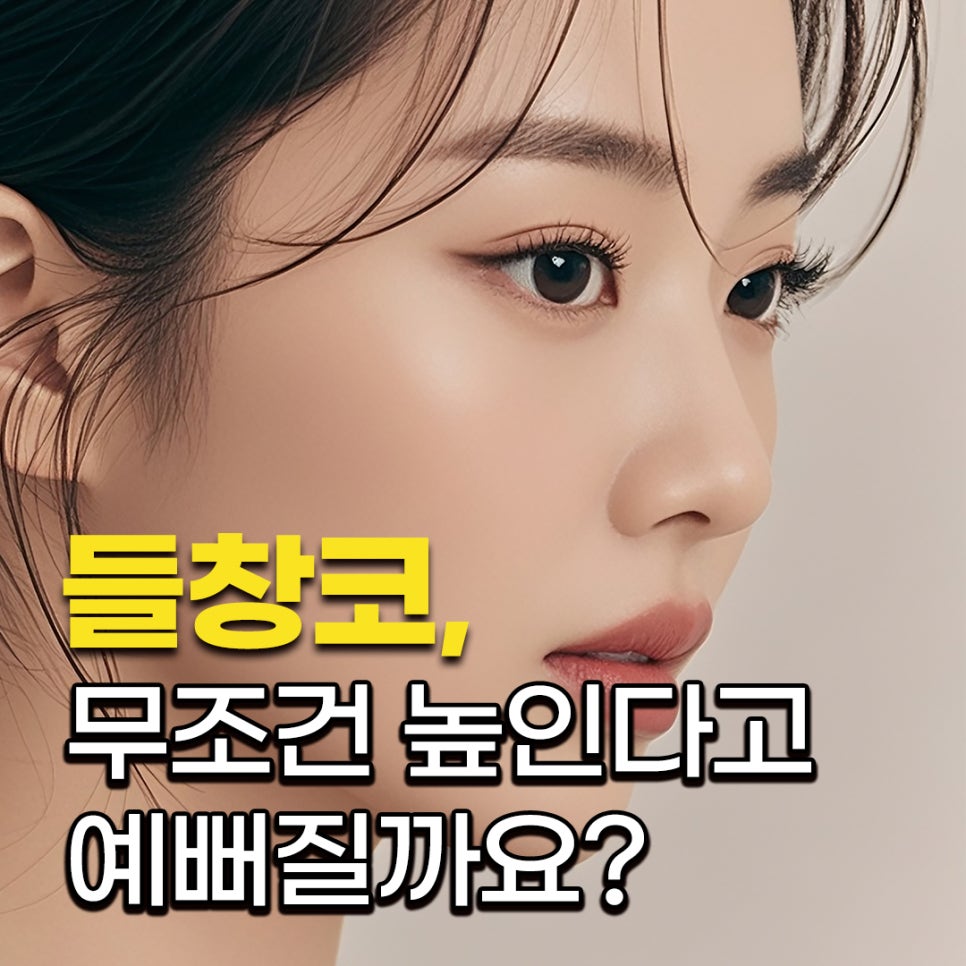 자연스러운 입체감을 완성하는 들창코 수술, 만족도를 높이는 코원성형외과의 노하우 관련 이미지 1