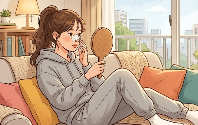 복코코끝성형 전후, 퍼진 코끝과 둔한 콧대 개선 과정 알아봐요 관련 이미지 3