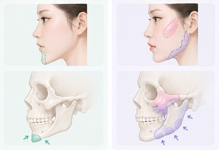 얼굴선 깎기 전에, 후회 안 하려면 꼭 알아야 할 것들(사각턱 &middot; 광대 &middot; 턱끝 A to Z) 관련 이미지 3