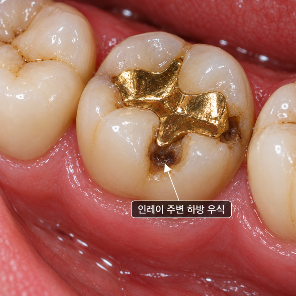 상일동역치과 어금니 충치 인레이, 세라믹·지르코니아·골드 뭐가 다를까요? 관련 이미지 5