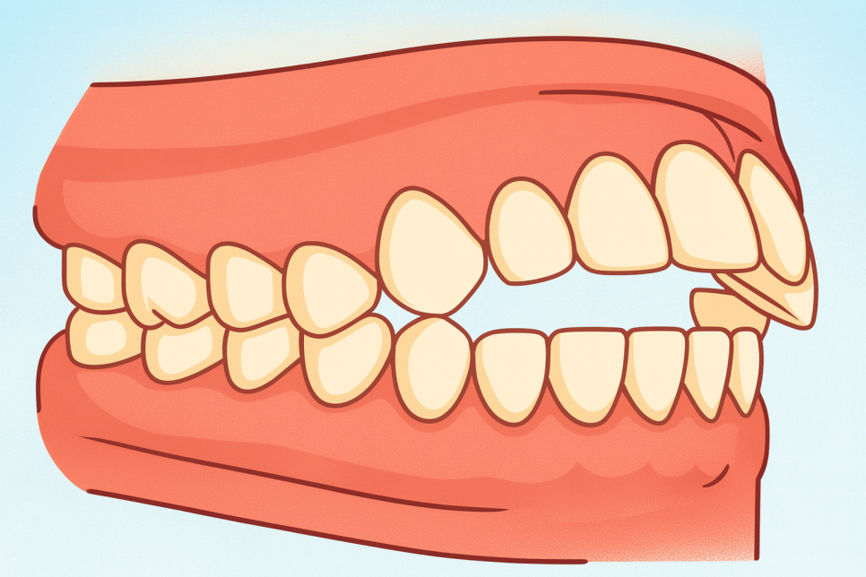 앞니 안물림 면을 끊어먹지 못하는 개방교합 치료가 시급합니다. 관련 이미지 4